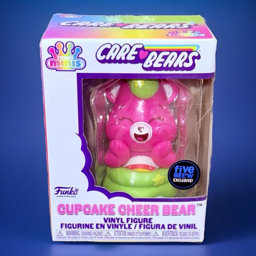 FUNKO Minis CARE BEARS Cupcake Cheer Bear Five Below Exclusive NIB